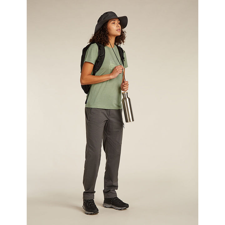 Icebreaker Women Merino 150 Tech Lite SS Tee Van Camp