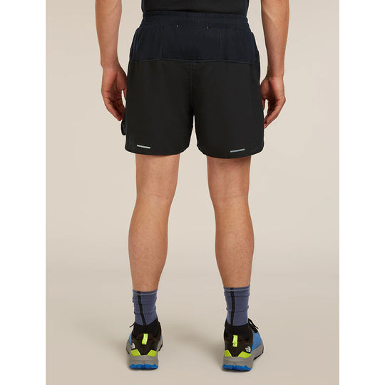 Icebreaker Homme Mélange Mérinos 125 ZoneKnit Speed Short 6 pouces
