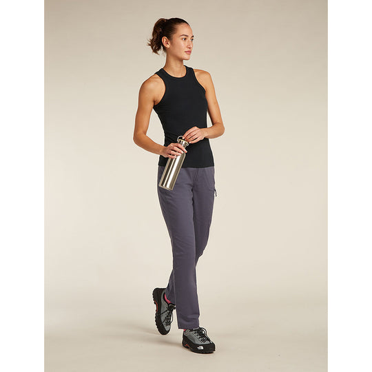Icebreaker Women Merino Blend Rib Lotus Tank
