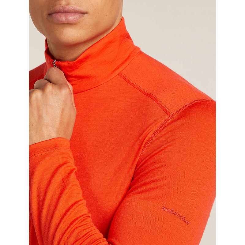 Icebreaker Men's Merino 200 Oasis Long Sleeve Half Zip Thermal Top