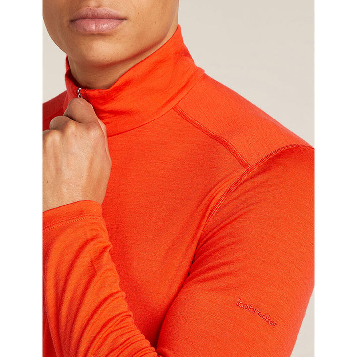 Icebreaker Men's Merino 200 Oasis Long Sleeve Half Zip Thermal Top
