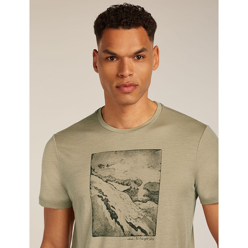 Icebreaker Men's Merino 150 Tech Lite Short Sleeve T-Shirt Summit