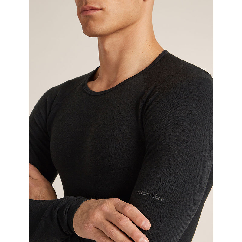 Icebreaker Men's Merino Blend 260 ZoneKnit™ Seamless Long Sleeve Crew Thermal Top