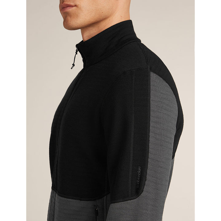 Icebreaker Men's Merino 400 RealFleece™ Descender Long Sleeve Zip Jacket
