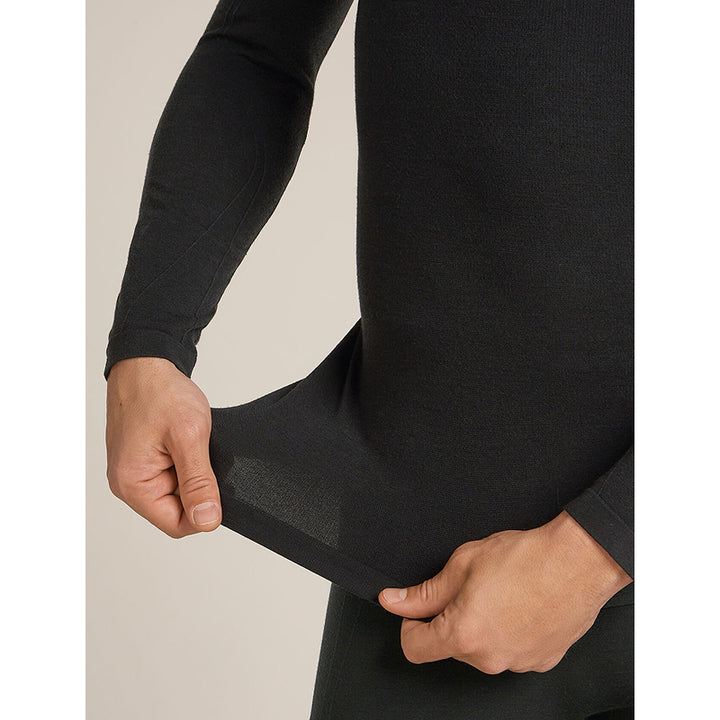 Icebreaker Men's Merino Blend 260 ZoneKnit™ Seamless Long Sleeve Crew Thermal Top