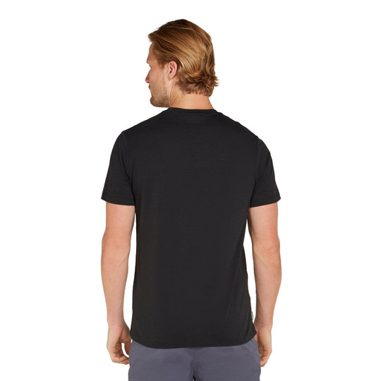 T-shirt à manches courtes Icebreaker Merino Central Classic pour homme Tech Head