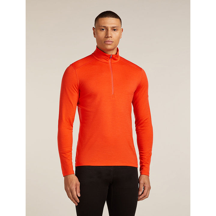 Icebreaker Men's Merino 200 Oasis Long Sleeve Half Zip Thermal Top