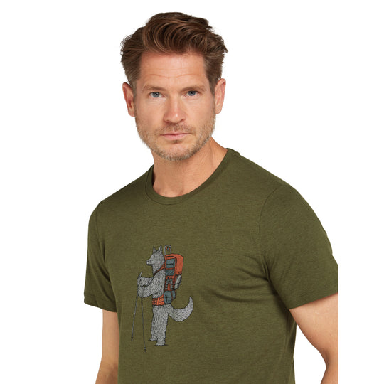 T-shirt à manches courtes Icebreaker Merino Central Classic pour homme Tech Head