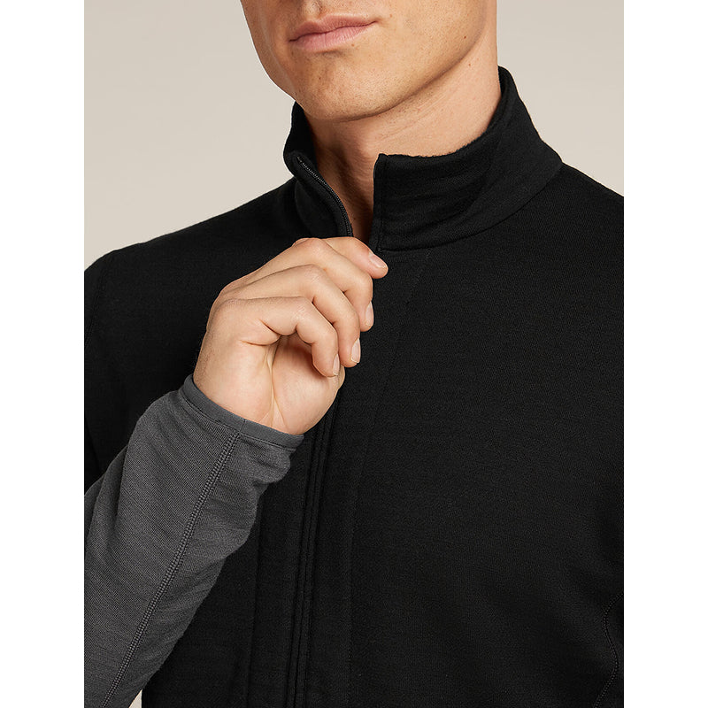 Icebreaker Men's Merino 400 RealFleece™ Descender Long Sleeve Zip Jacket