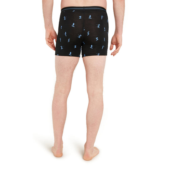 Boxer Icebreaker Merino Anatomica pour homme pour la journée de ski
