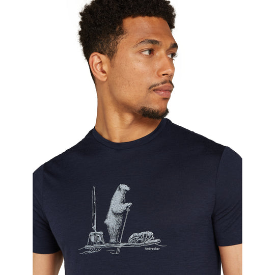 T-shirt à manches longues Icebreaker Merino 150 Tech Lite pour homme
