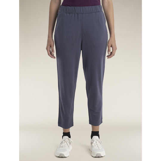 Pantalon Icebreaker pour femme en mélange de mérinos 200 Crush, longueur cheville