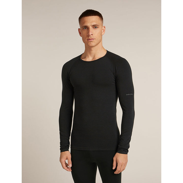 Icebreaker Men's Merino Blend 260 ZoneKnit™ Seamless Long Sleeve Crew Thermal Top