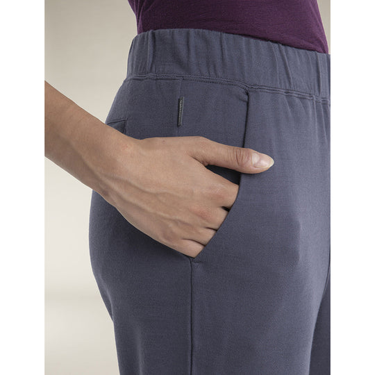 Pantalon Icebreaker pour femme en mélange de mérinos 200 Crush, longueur cheville