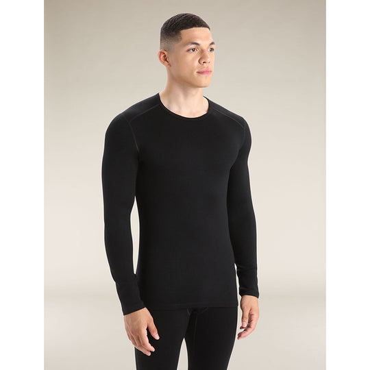 Haut thermique à manches longues Icebreaker pour homme, en laine mérinos 260 Tech.