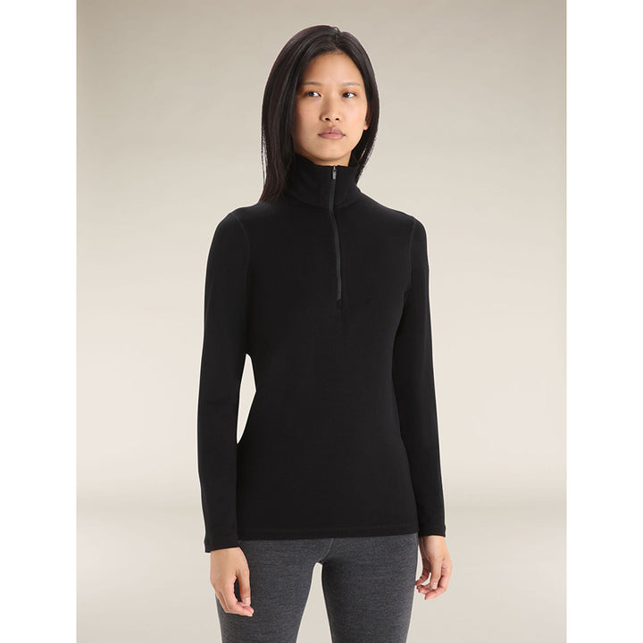 Icebreaker Women's Merino 260 Tech Long Sleeve Half Zip Thermal Top