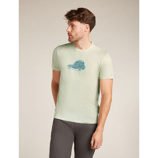 T-shirt Icebreaker Men Merino 150 Tech Lite SS Cosy Camper