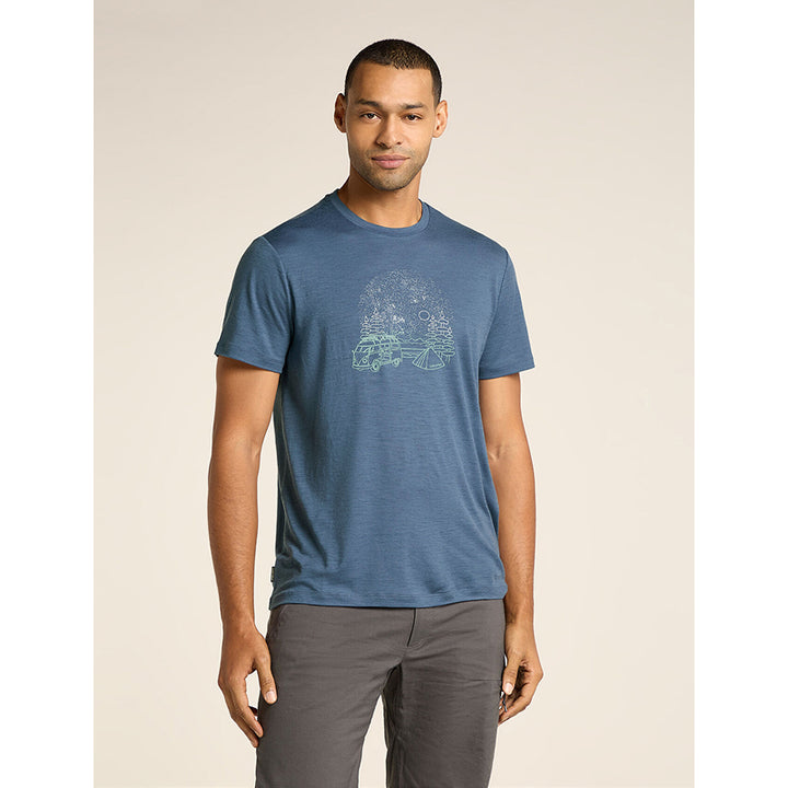 Icebreaker Men Merino 150 Tech Lite SS Tee Van Camp