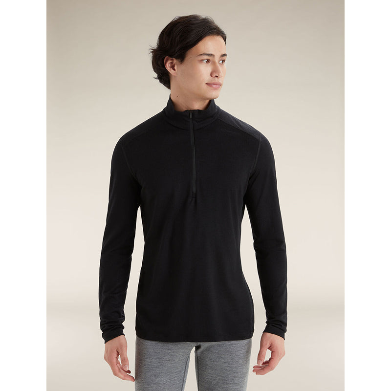 Icebreaker Men's Merino 200 Oasis Long Sleeve Half Zip Thermal Top
