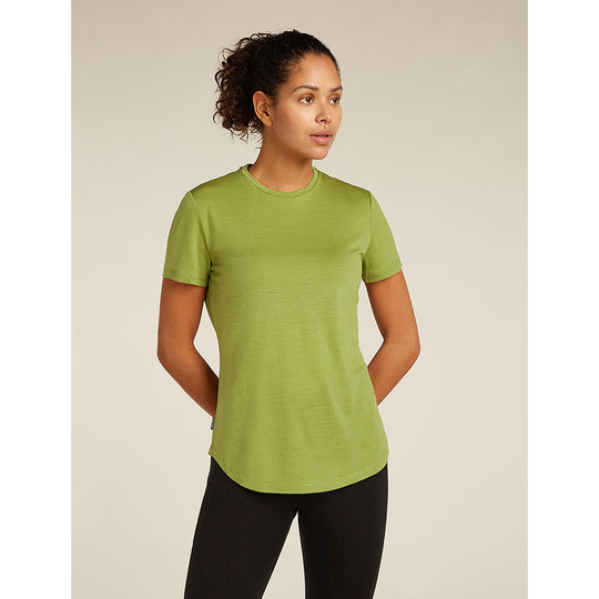 T-shirt à manches courtes Icebreaker pour femme, mélange mérinos 125 Cool-Lite Sphere,