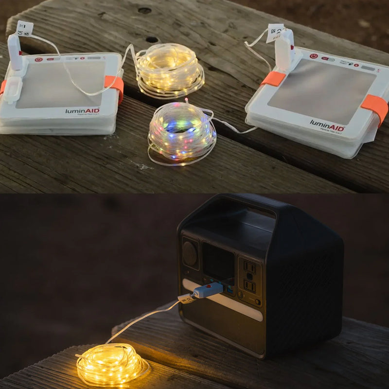 LuminAID USB String Lights Combo Pack