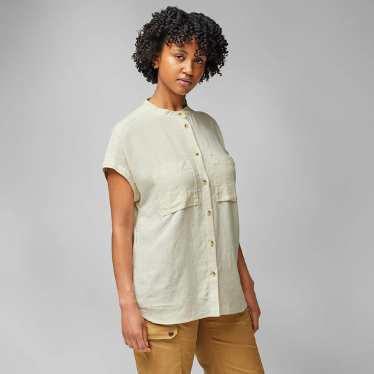 Fjällräven Övik Chanvre Chemise à manches courtes Femme