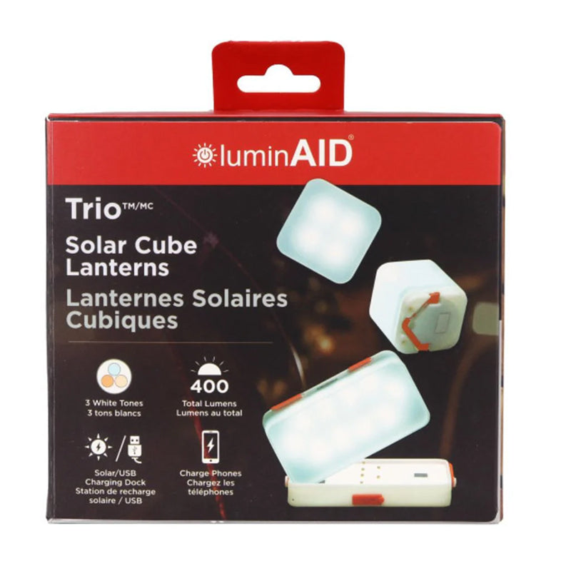 LuminAID Trio Lantern with Phone Charger