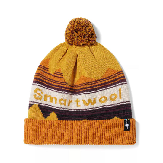 Bonnet POM en tricot à motif d&