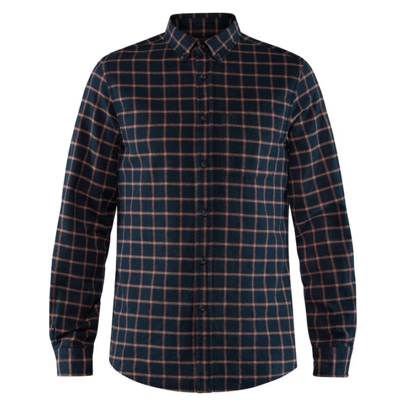 FJÄLLRÄVEN Men's Ovik Flannel Shirt