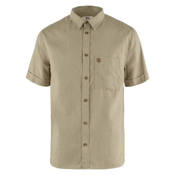 FJÄLLRÄVEN Men's Ovik Travel Short Sleeve Shirt