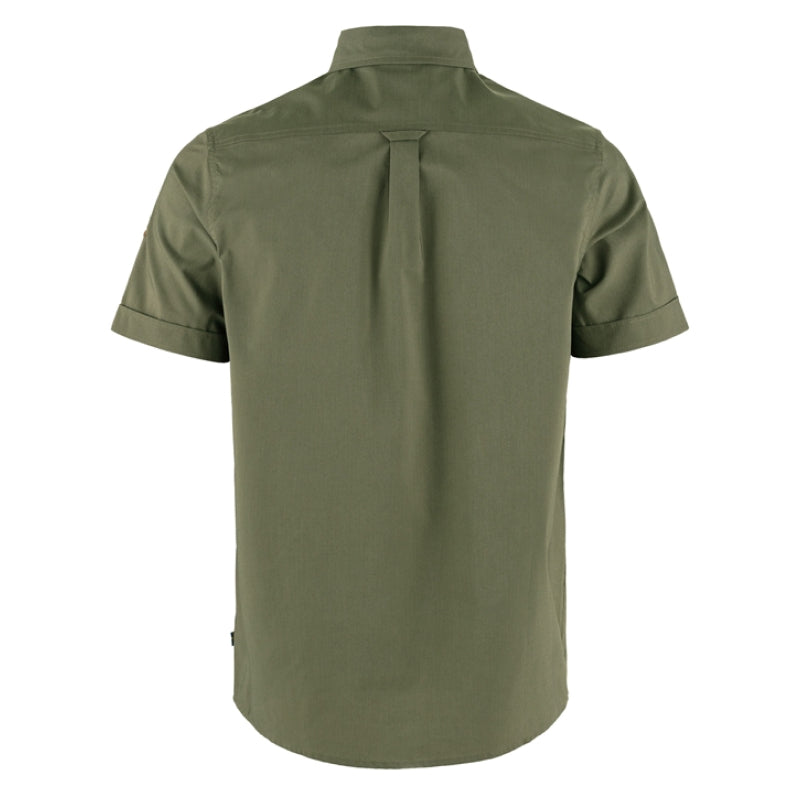 FJÄLLRÄVEN Men's Ovik Air Stretch Short Sleeve Shirt