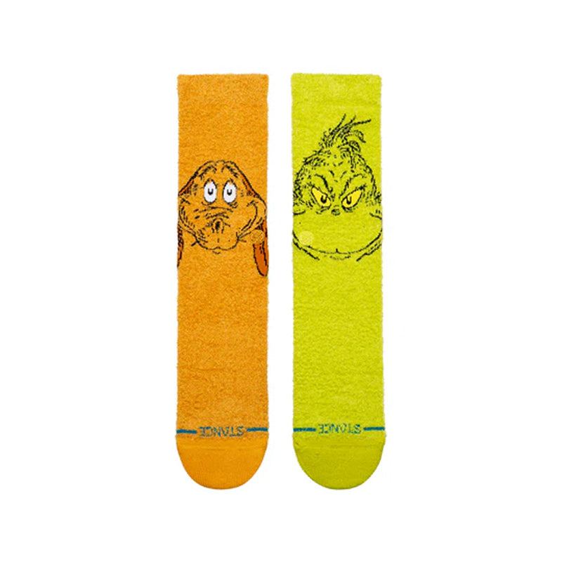 Stance Grinch and Max Crew Socks