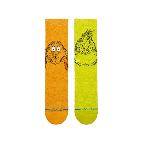 Stance Grinch and Max Crew Socks