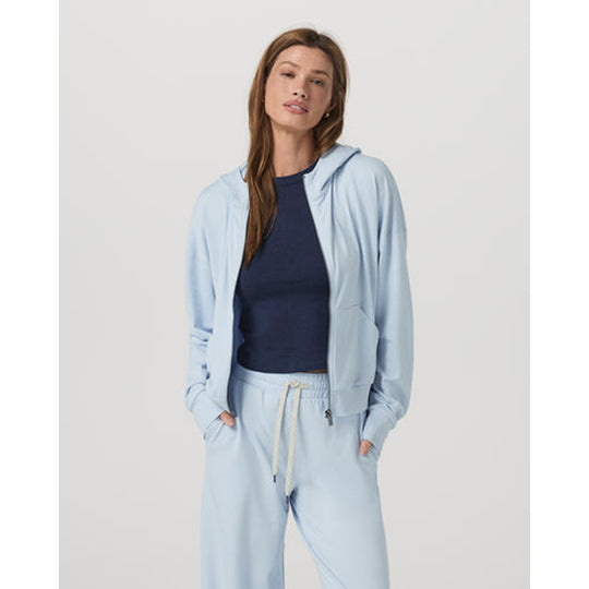 Sweat à capuche zippé Vuori Modern pour femme