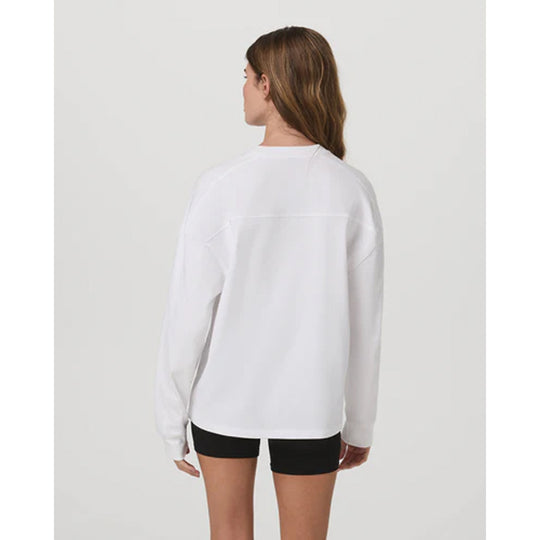 T-shirt à manches longues en coton épais Vuori pour femme