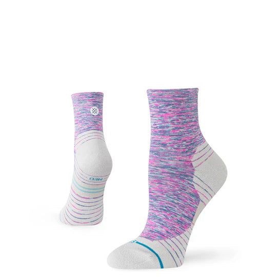 Chaussettes de course Stance pour femmes, modèle Marshy Light, mi-mollet