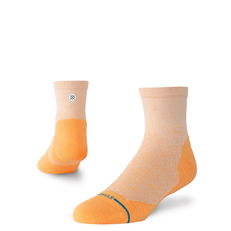 Stance Run Powder Split Light Quarter Socks