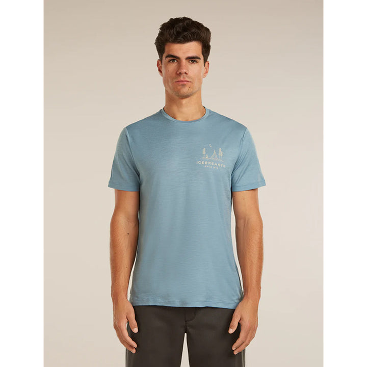 Ice Breaker Men Merino 150 Tech Lite Short Sleeve Tee Peaceful Pass