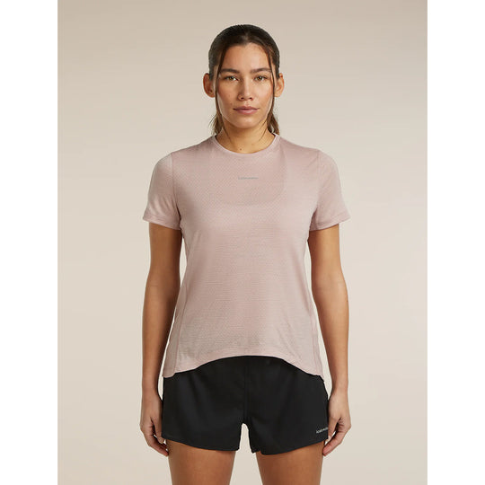 Ice Breaker Women Merino Blend 125 Cool-Lite Speed Short Sleeve Slit Back Tee