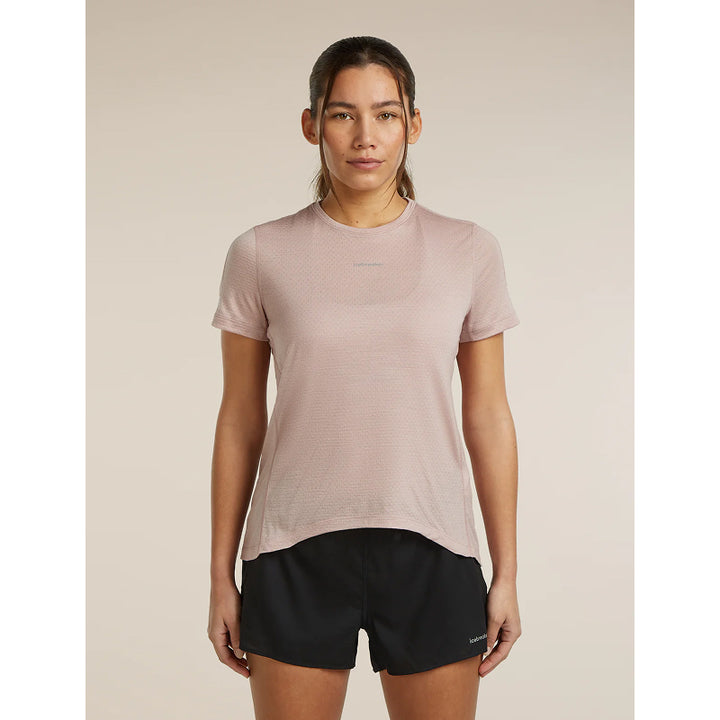 Ice Breaker Women Merino Blend 125 Cool-Lite Speed Short Sleeve Slit Back Tee