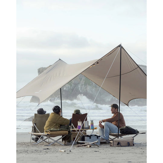 Tente de camping et de randonnée Snow Peak Land Nest Tarp Set