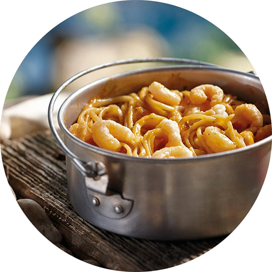 Happy Yak Linguini Rosa with Shrimp 1 Serving