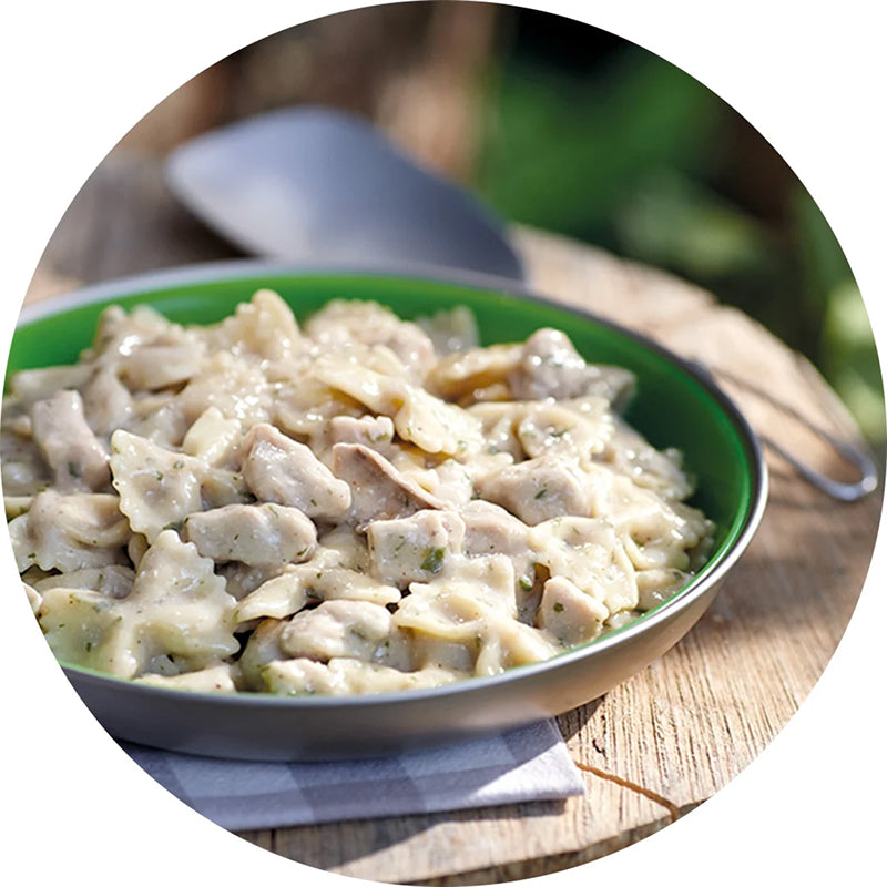 Happy Yak Braised Pork with White Wine Mushroom Sauce 1 Serving