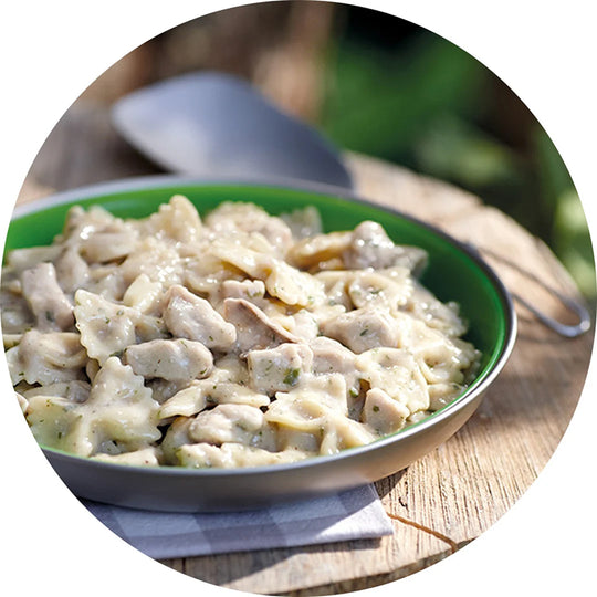 Happy Yak Braised Pork with White Wine Mushroom Sauce 1 Serving