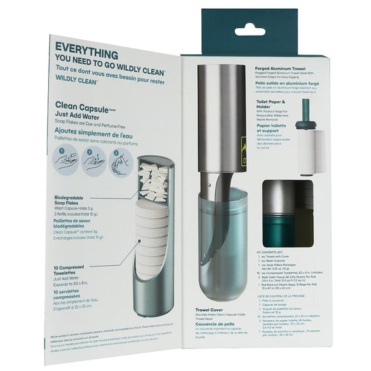 Kit de toilette Adventure Ready Trowel