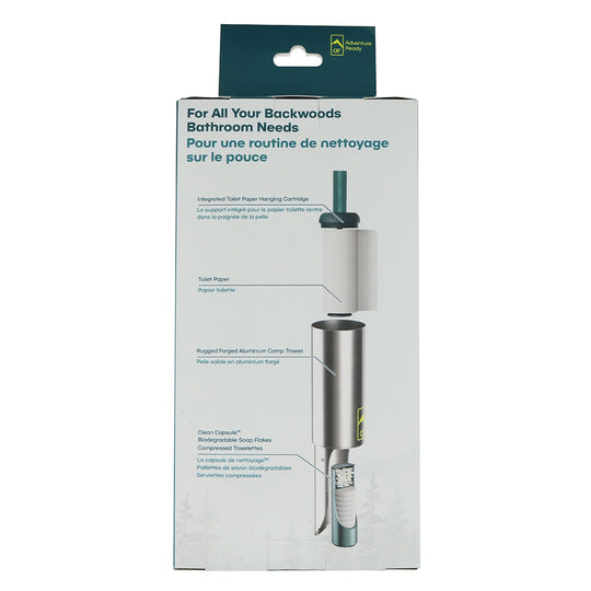 Kit de toilette Adventure Ready Trowel