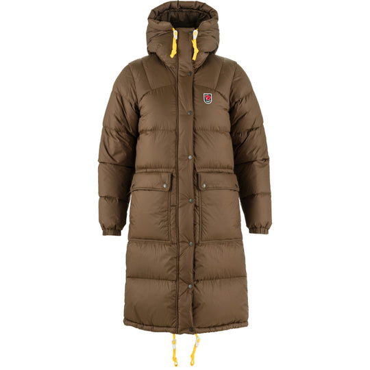Fjällräven Parka longue en duvet Expedition pour femme