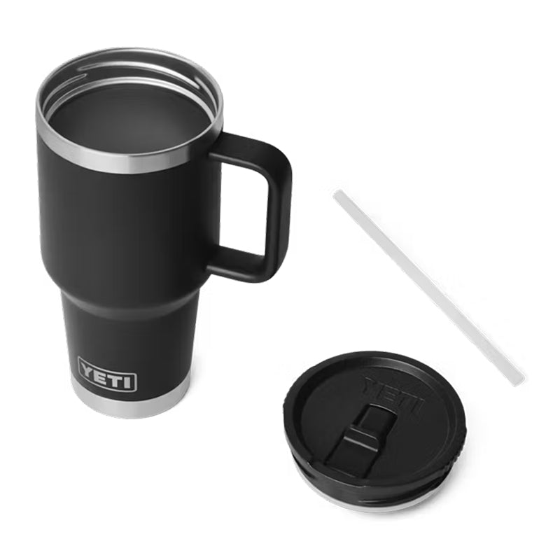 Mug de voyage Yeti Rambler de 887 ml avec couvercle à paille assorti