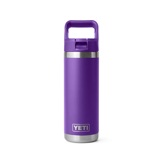 Yeti 18 oz Rambler Bottle with Straw Bottle