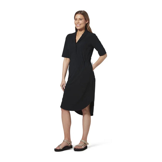 Robe de voyageuse impeccable à manches courtes Royal Robbins pour femme